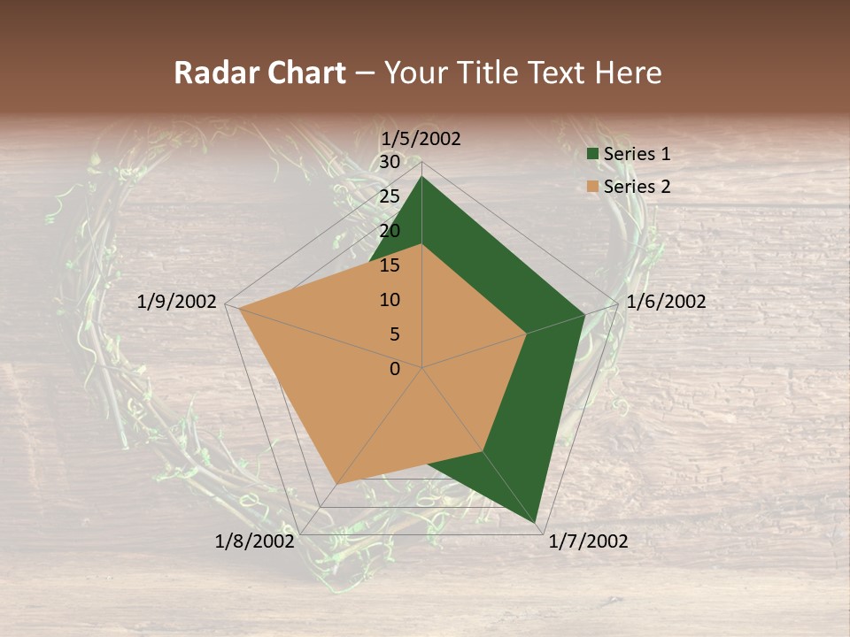 Wood Natural Grass PowerPoint Template