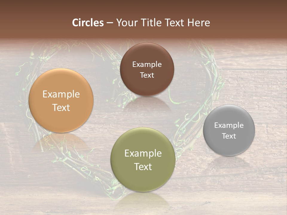 Wood Natural Grass PowerPoint Template