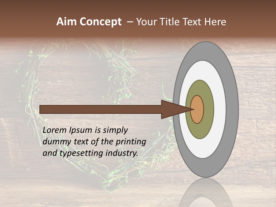 Wood Natural Grass PowerPoint Template