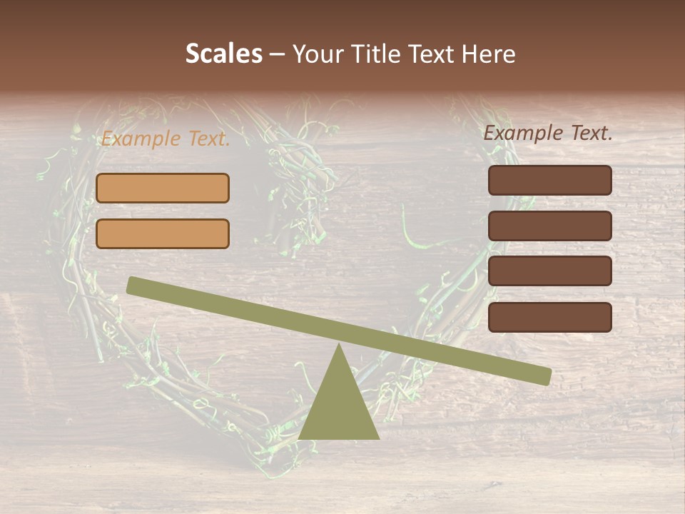 Wood Natural Grass PowerPoint Template