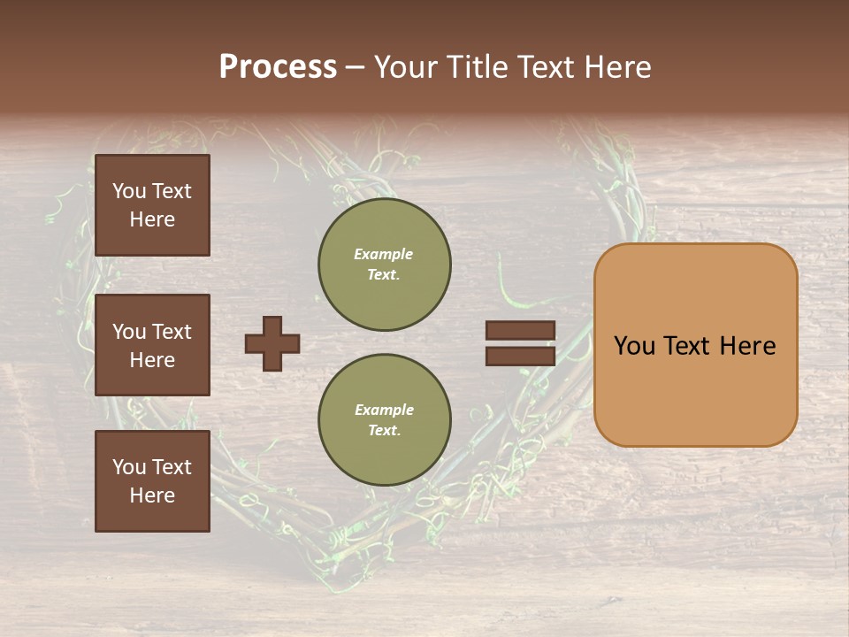 Wood Natural Grass PowerPoint Template
