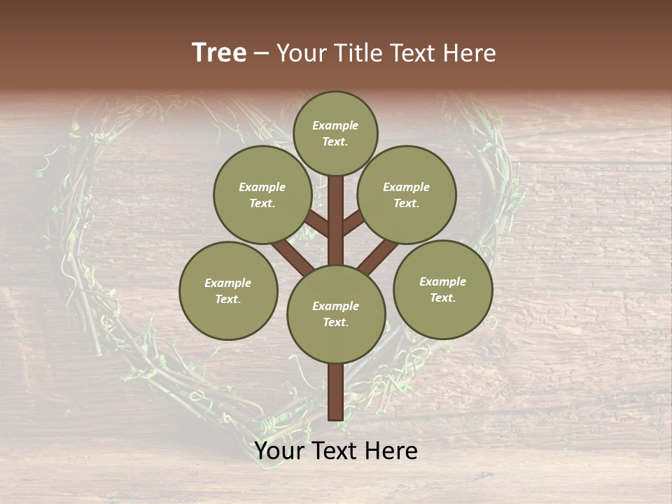 Wood Natural Grass PowerPoint Template