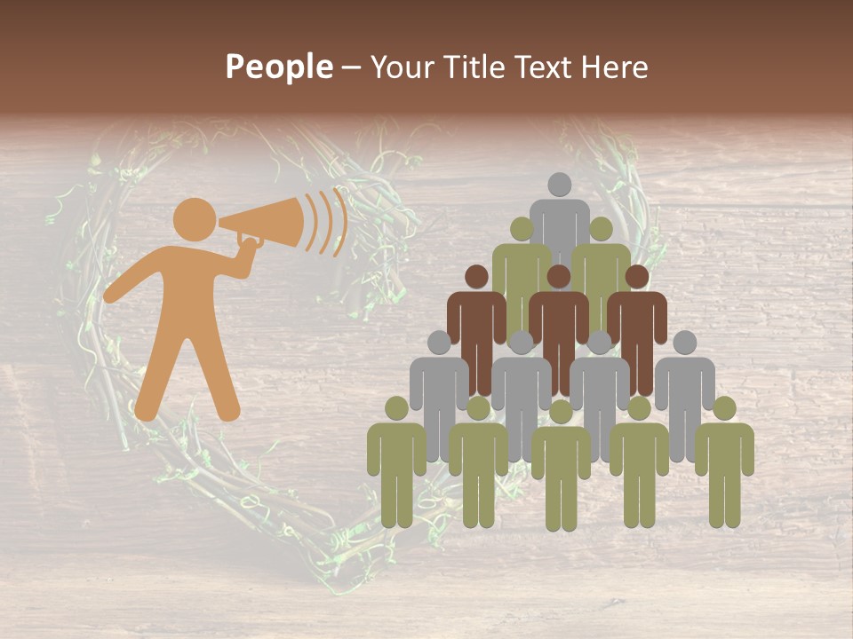 Wood Natural Grass PowerPoint Template