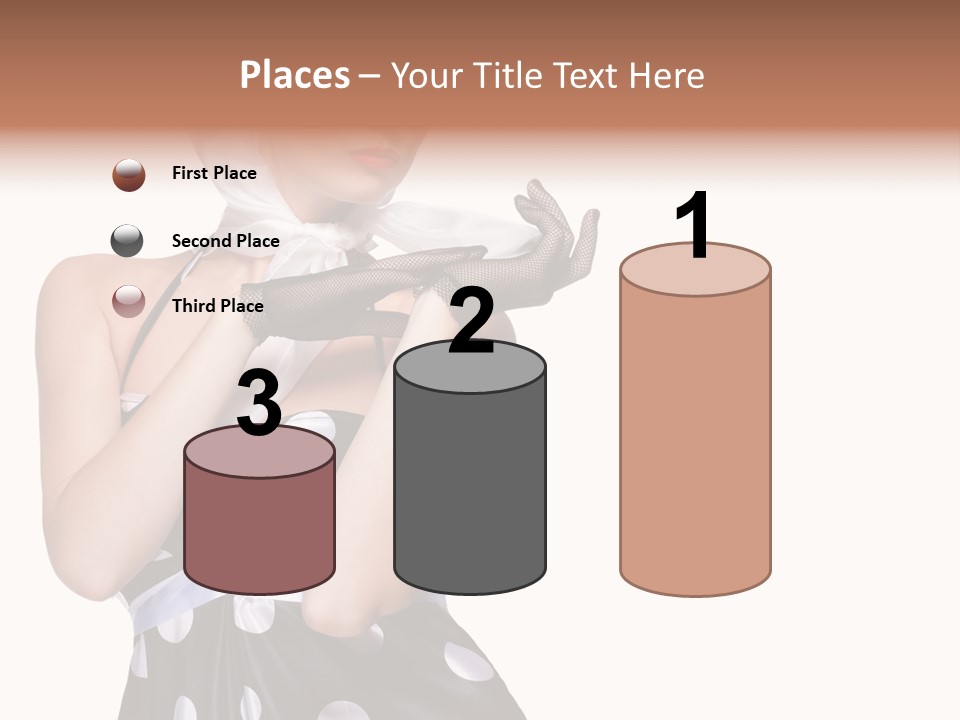 Retro One Gloves PowerPoint Template