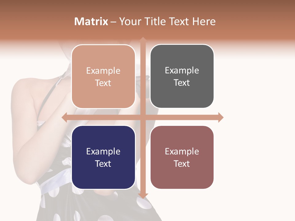 Retro One Gloves PowerPoint Template