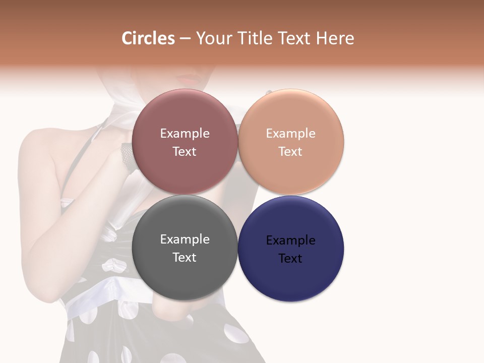 Retro One Gloves PowerPoint Template