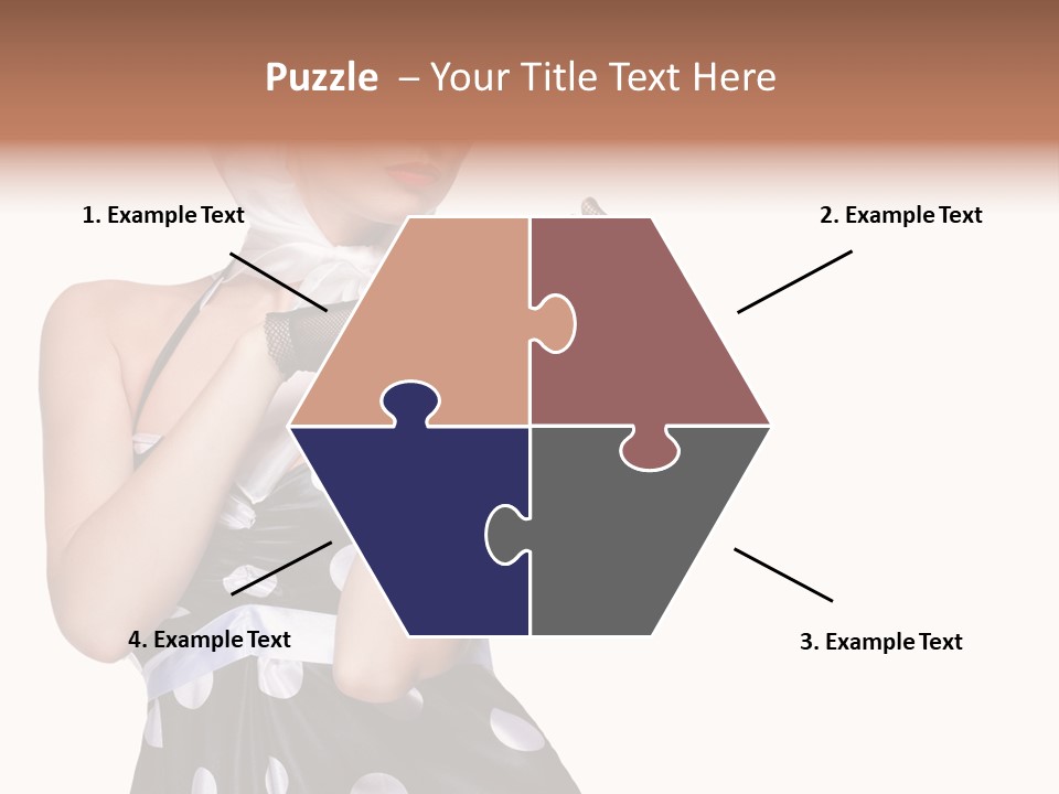 Retro One Gloves PowerPoint Template