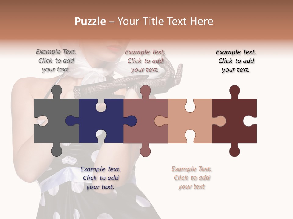 Retro One Gloves PowerPoint Template