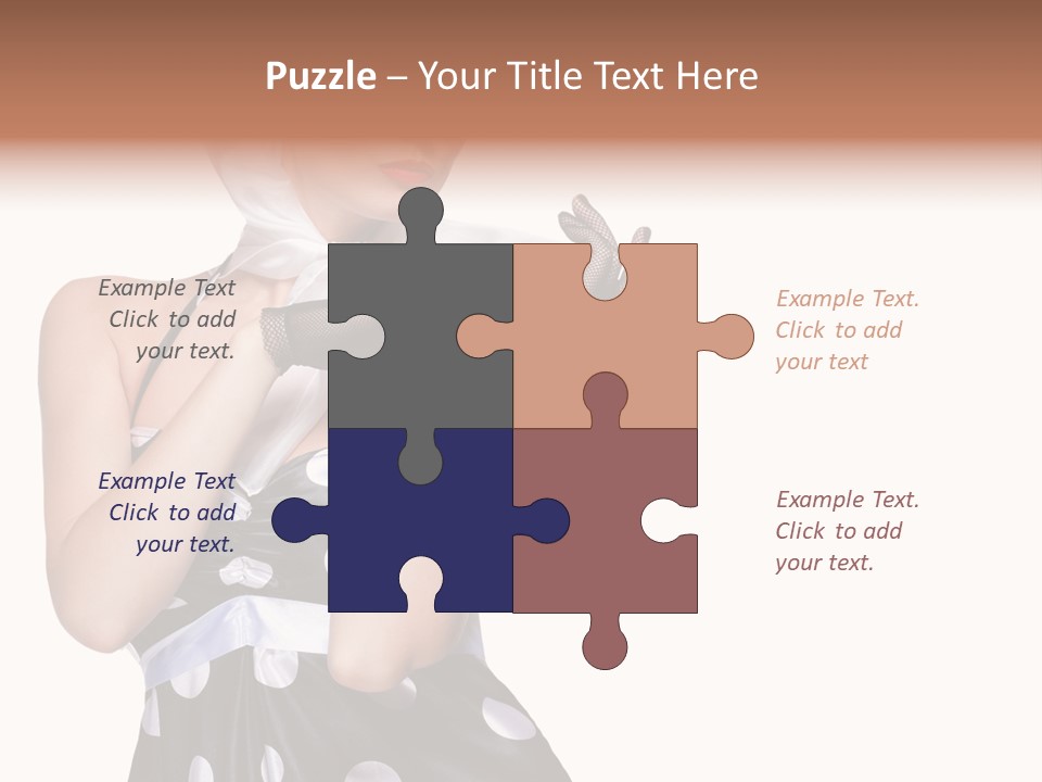 Retro One Gloves PowerPoint Template