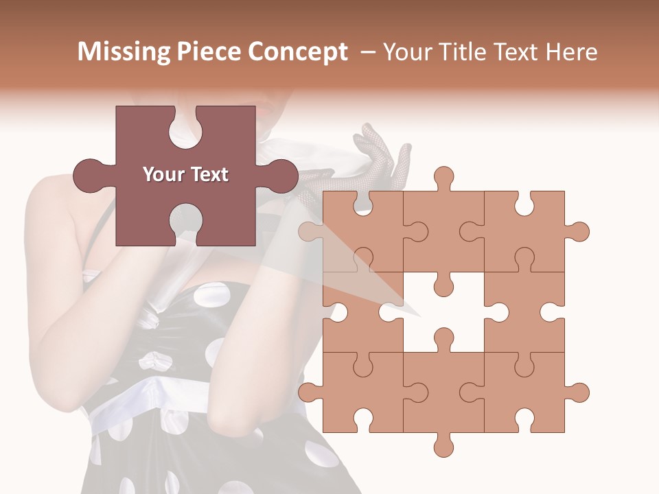 Retro One Gloves PowerPoint Template