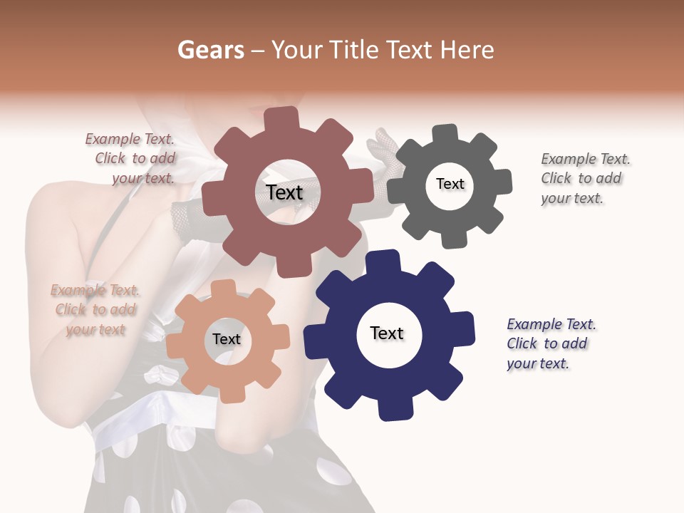 Retro One Gloves PowerPoint Template