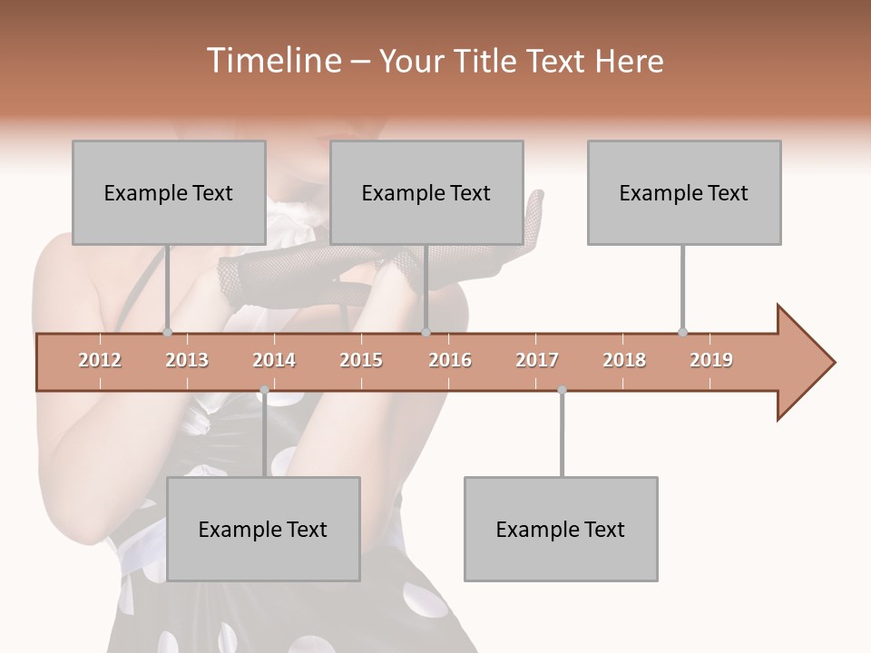 Retro One Gloves PowerPoint Template