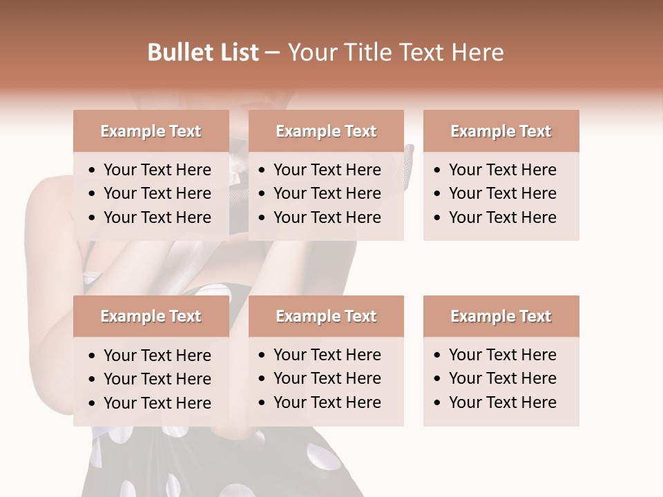 Retro One Gloves PowerPoint Template