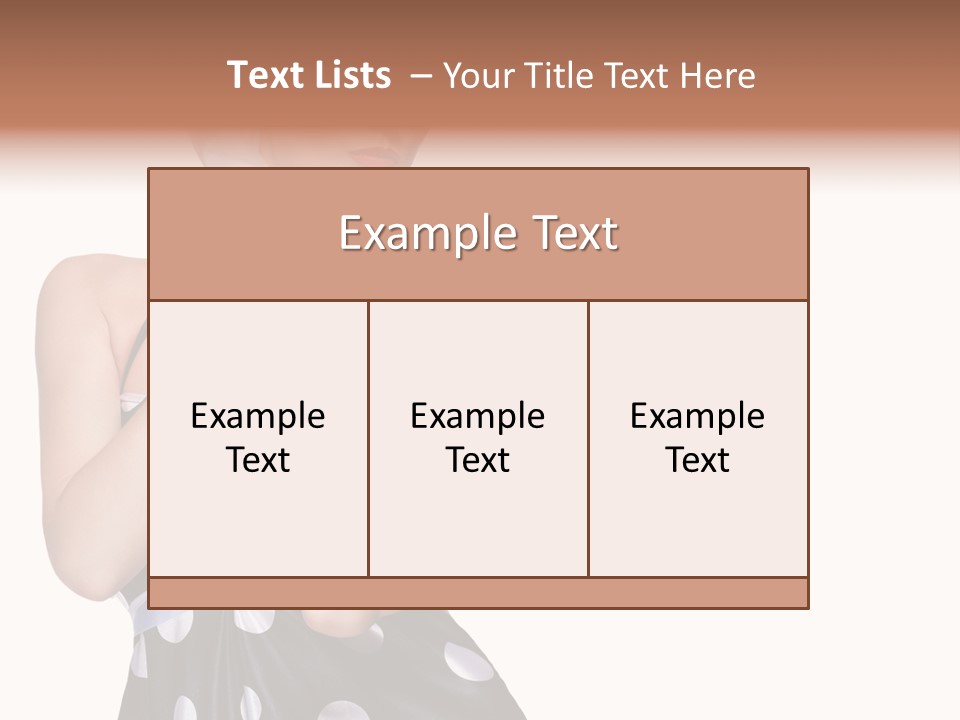 Retro One Gloves PowerPoint Template