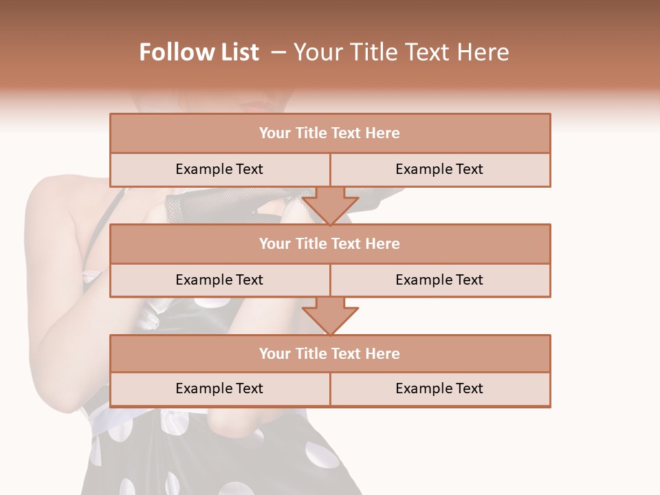 Retro One Gloves PowerPoint Template
