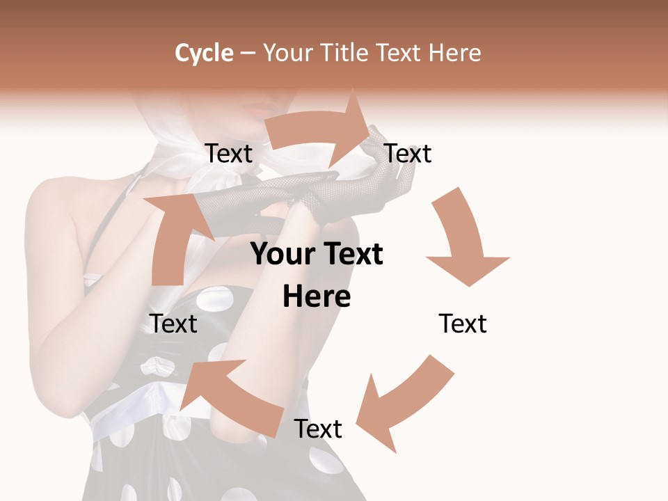 Retro One Gloves PowerPoint Template