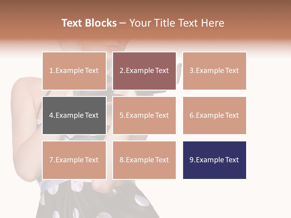 Retro One Gloves PowerPoint Template