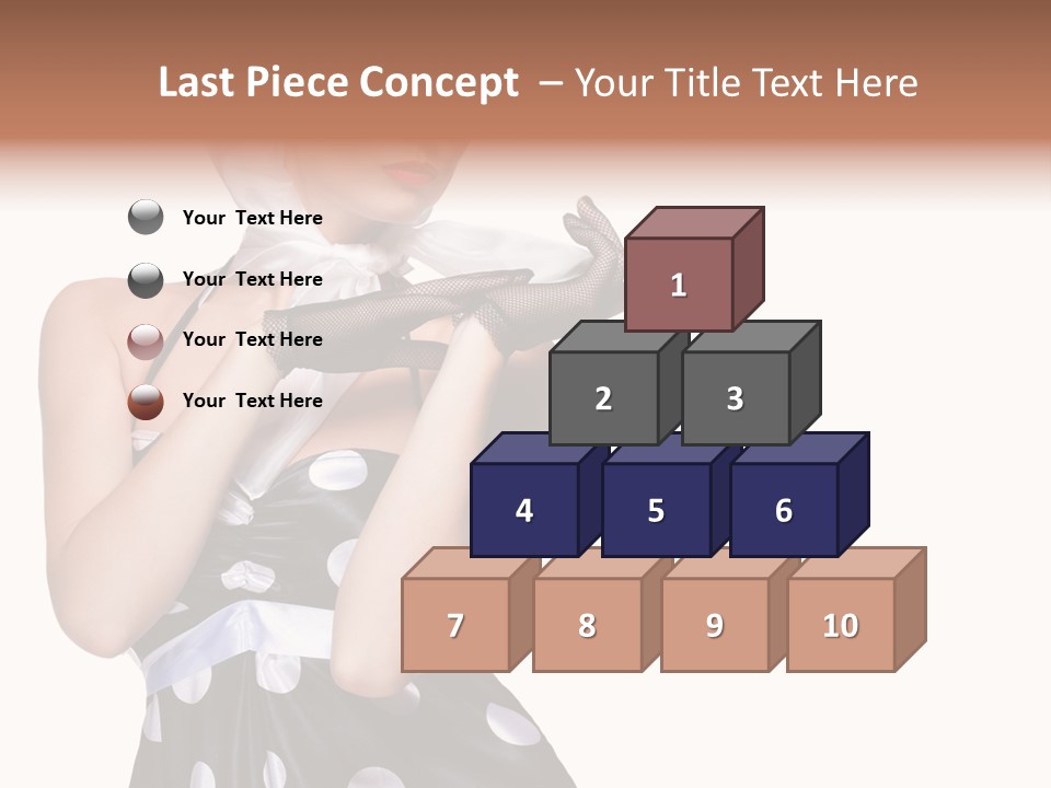 Retro One Gloves PowerPoint Template