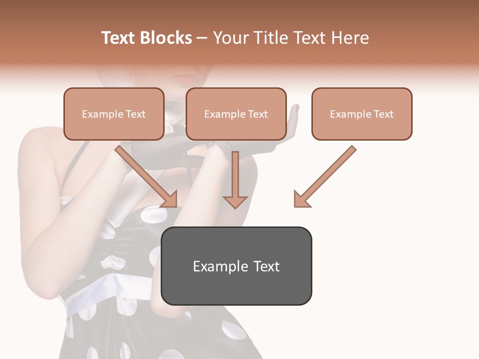 Retro One Gloves PowerPoint Template