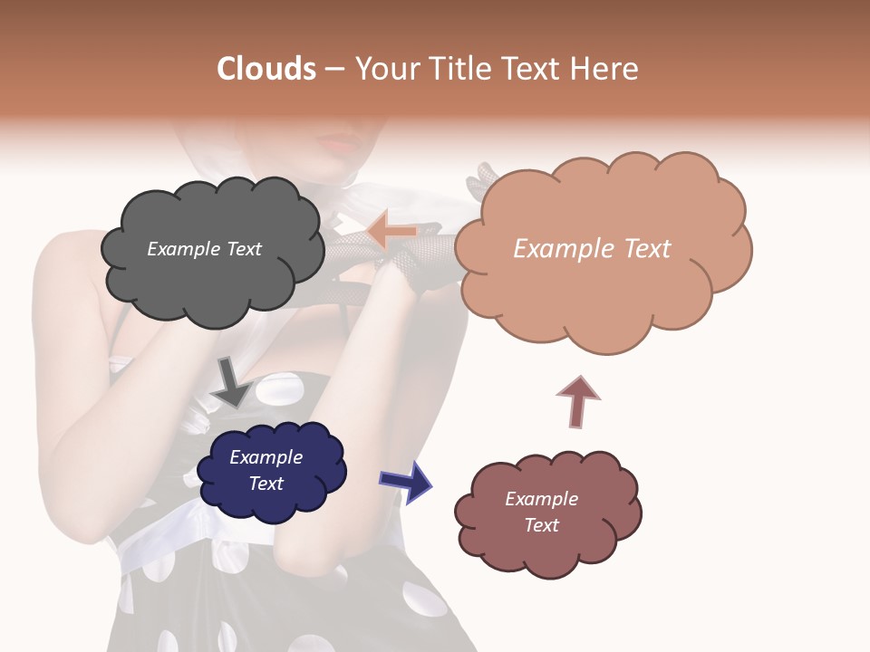 Retro One Gloves PowerPoint Template