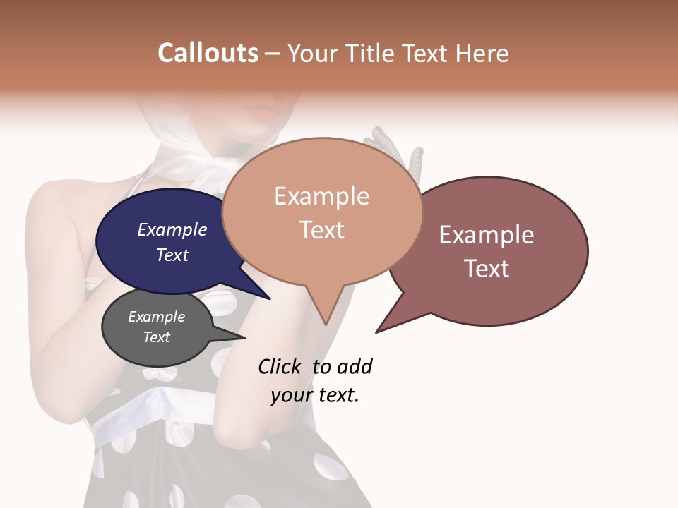 Retro One Gloves PowerPoint Template