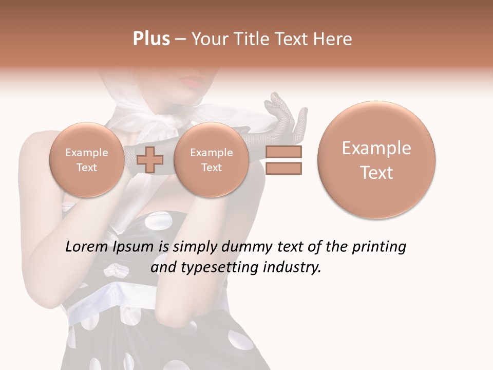 Retro One Gloves PowerPoint Template