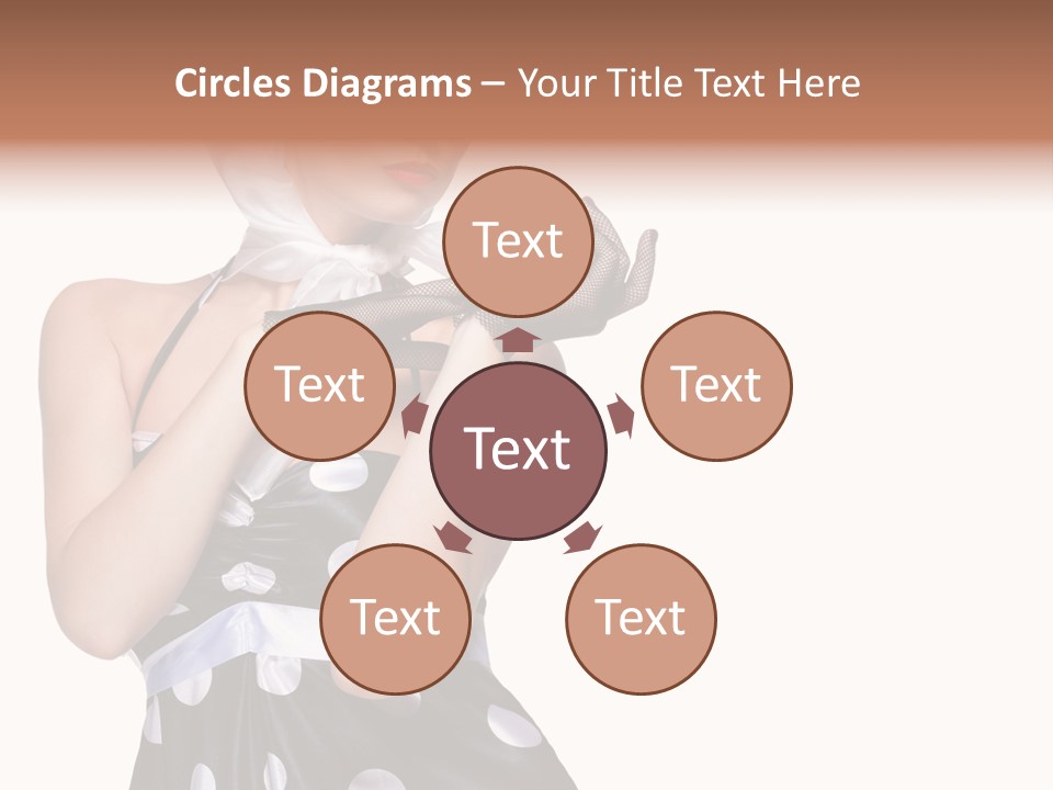 Retro One Gloves PowerPoint Template