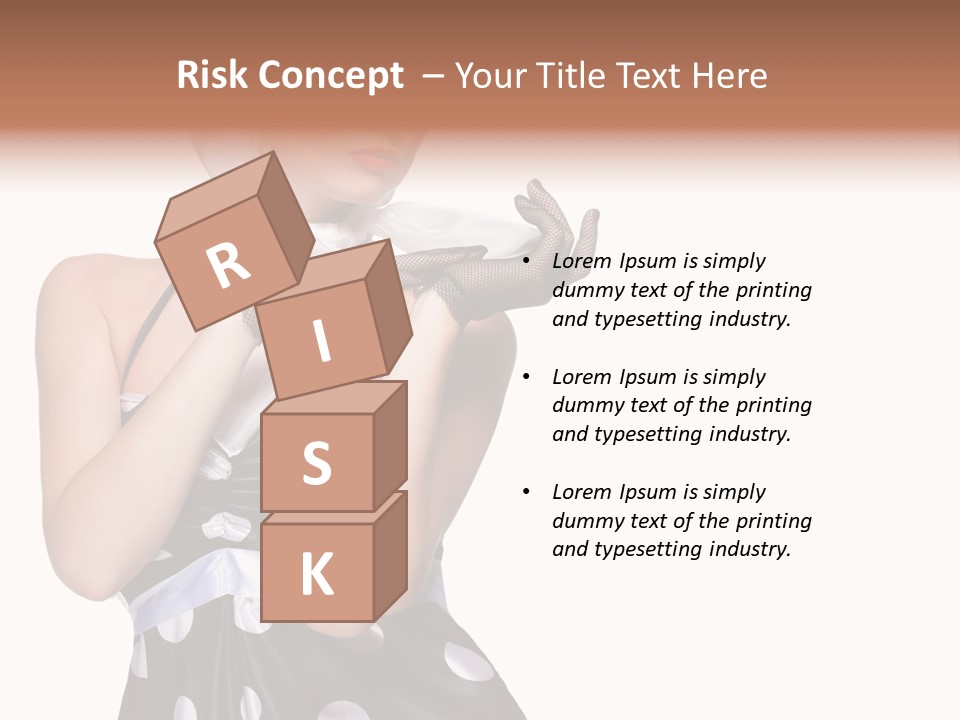 Retro One Gloves PowerPoint Template