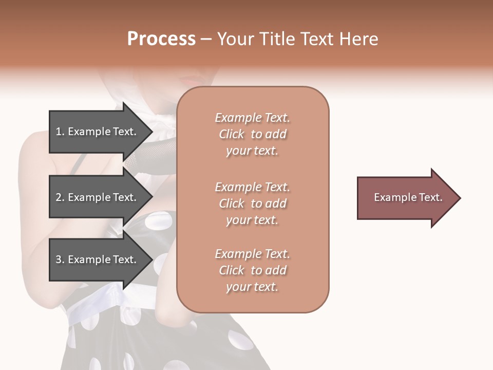 Retro One Gloves PowerPoint Template