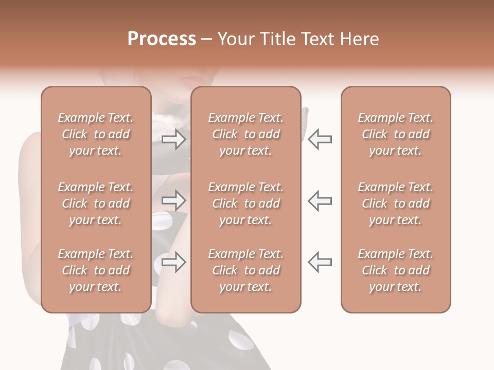 Retro One Gloves PowerPoint Template