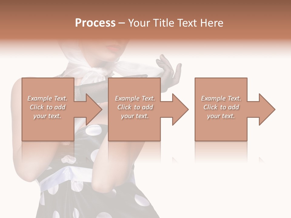 Retro One Gloves PowerPoint Template