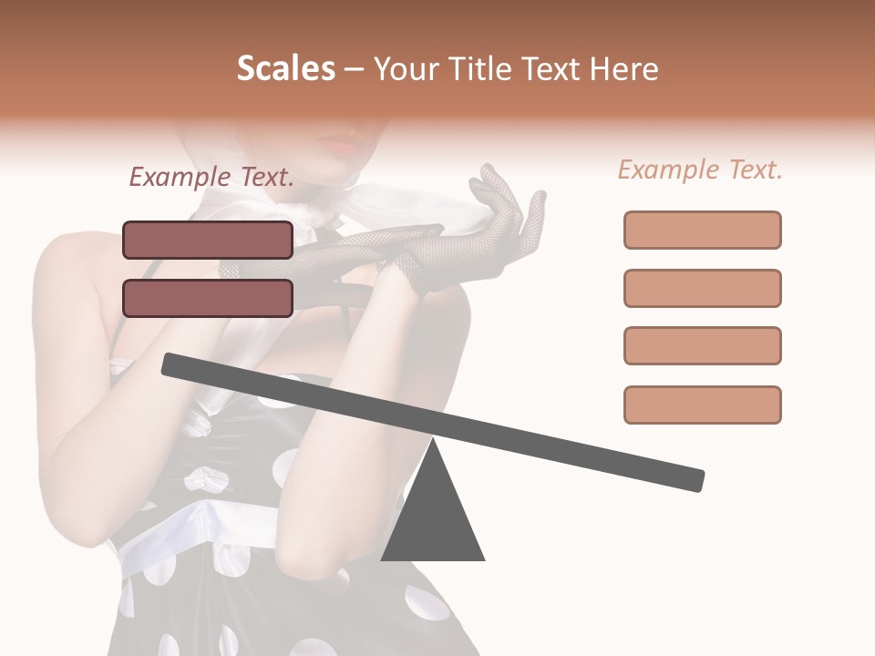 Retro One Gloves PowerPoint Template