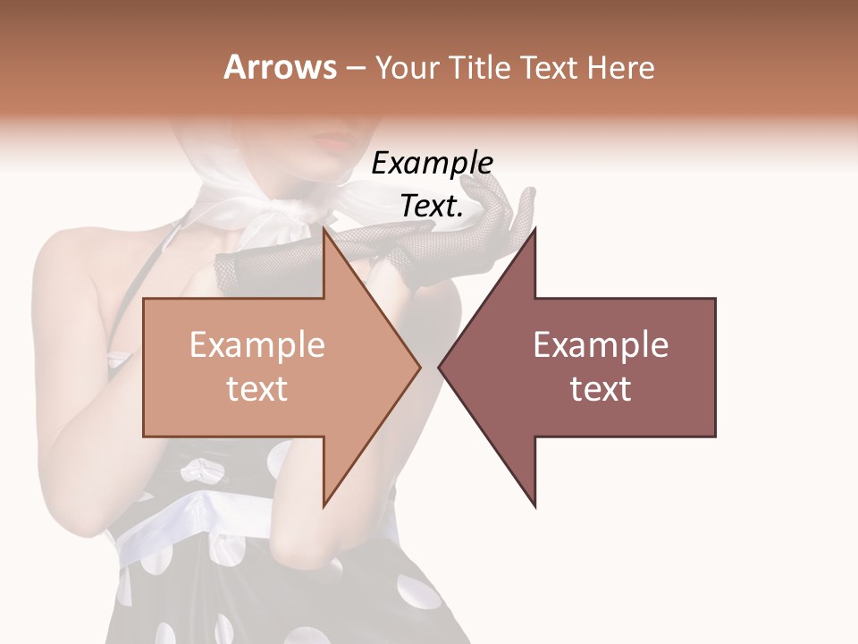 Retro One Gloves PowerPoint Template