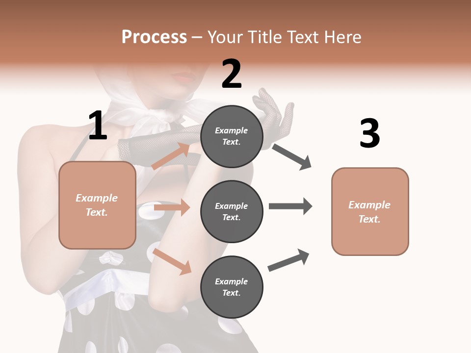 Retro One Gloves PowerPoint Template