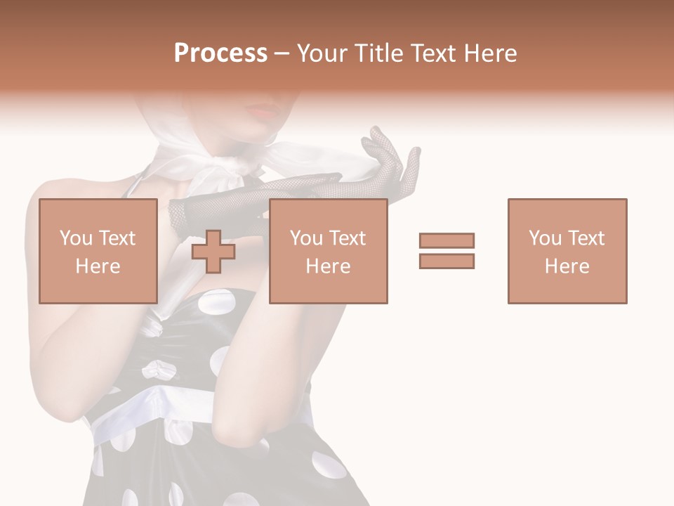 Retro One Gloves PowerPoint Template