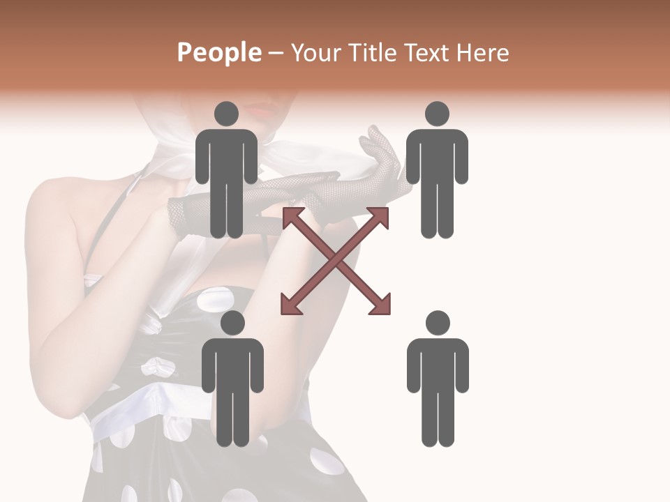 Retro One Gloves PowerPoint Template