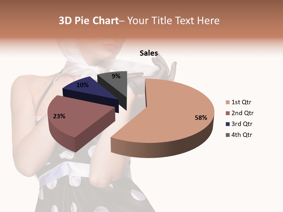 Retro One Gloves PowerPoint Template