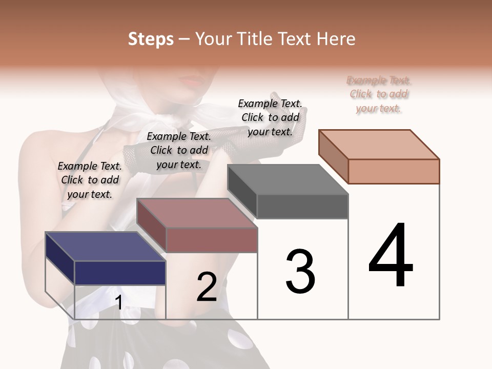 Retro One Gloves PowerPoint Template
