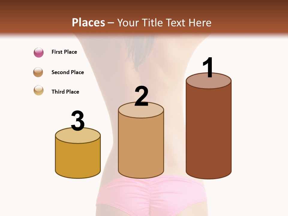 Sensual Hot Woman PowerPoint Template