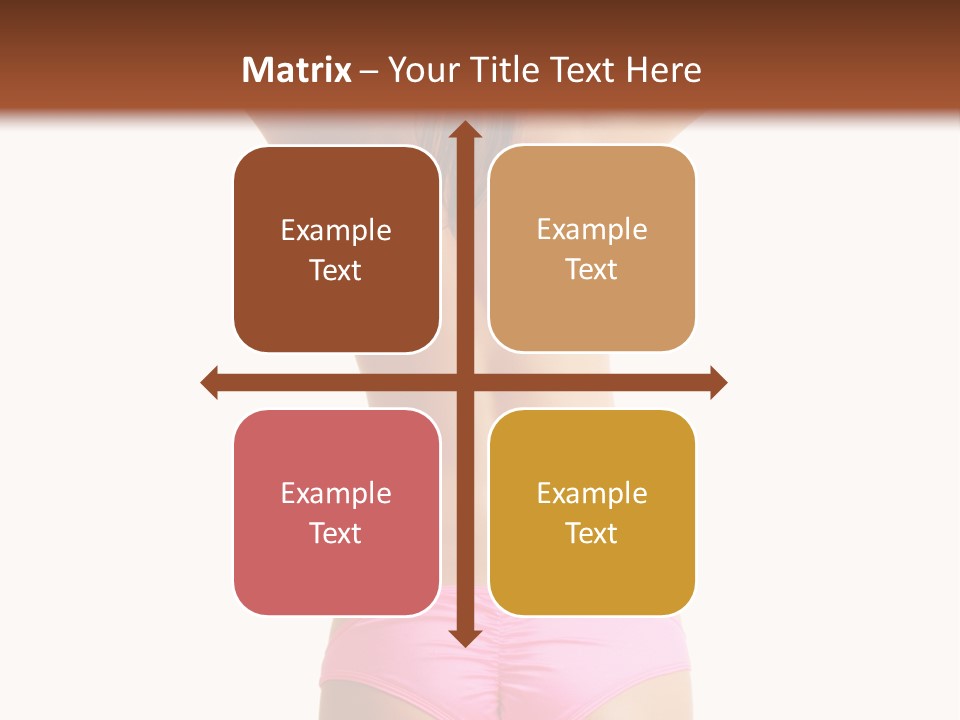 Sensual Hot Woman PowerPoint Template