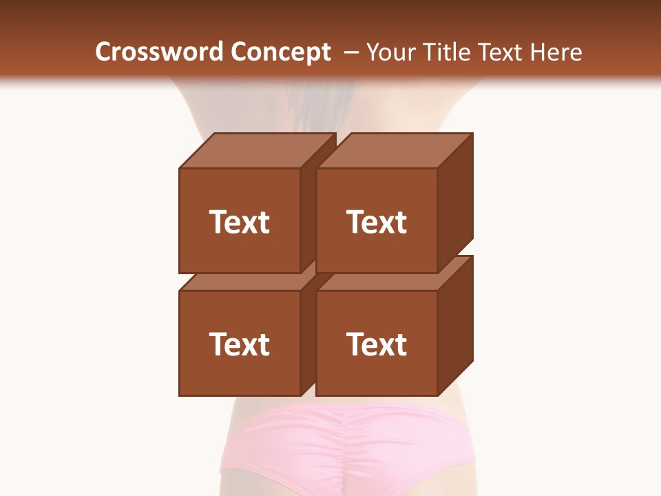 Sensual Hot Woman PowerPoint Template