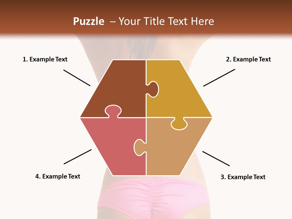 Sensual Hot Woman PowerPoint Template