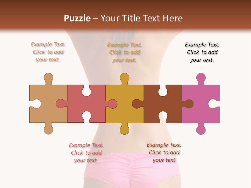 Sensual Hot Woman PowerPoint Template