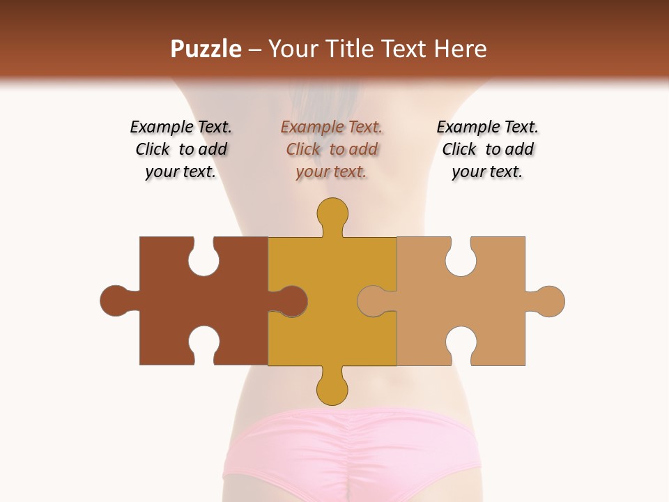 Sensual Hot Woman PowerPoint Template