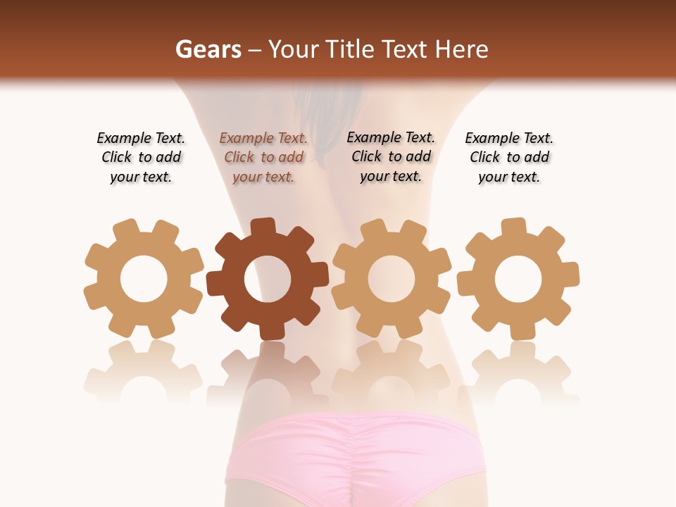 Sensual Hot Woman PowerPoint Template