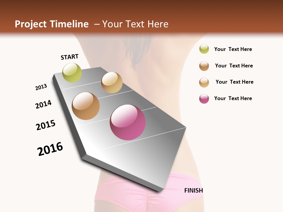 Sensual Hot Woman PowerPoint Template