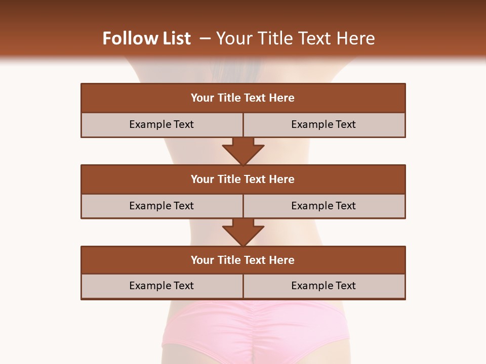 Sensual Hot Woman PowerPoint Template