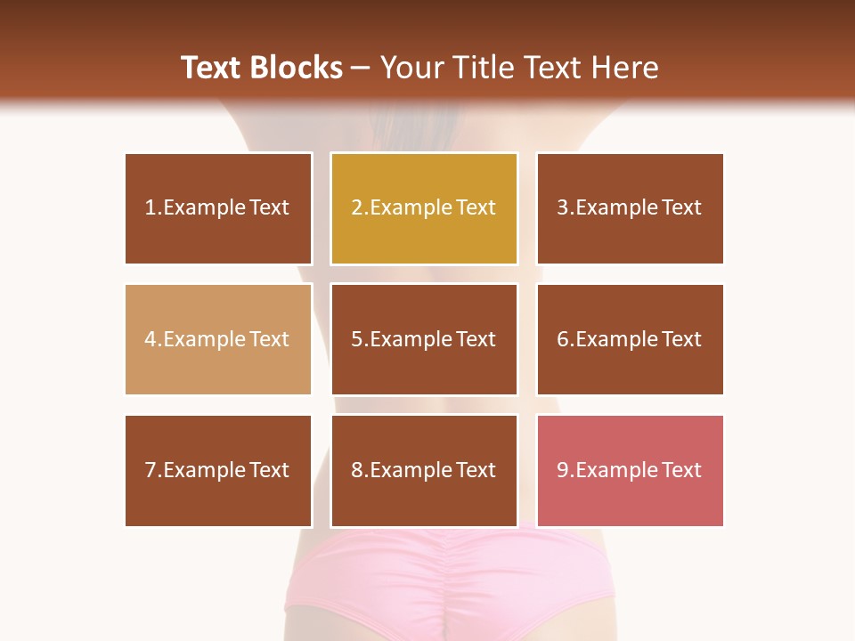 Sensual Hot Woman PowerPoint Template