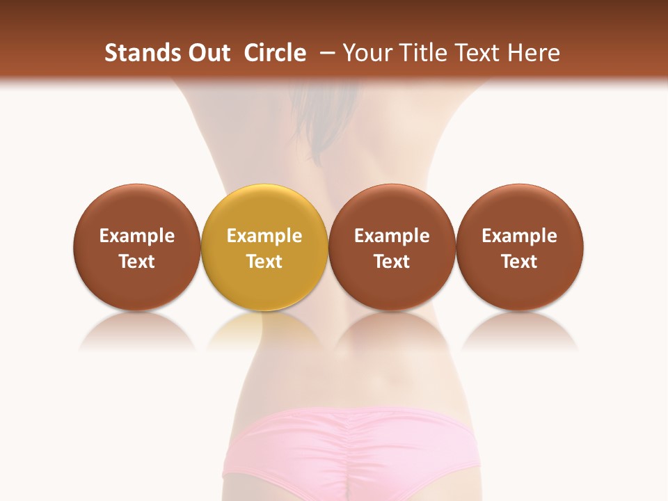 Sensual Hot Woman PowerPoint Template