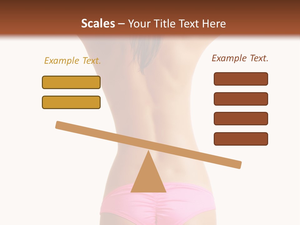 Sensual Hot Woman PowerPoint Template